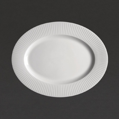 Steelite Willow Oval Plate 33cm (13") (Box 12) (Direct)