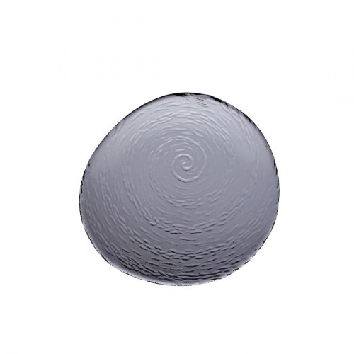 Steelite Scape Glass Smoked Round Platter 25cm (10"), Clear (Box 12) (Direct)