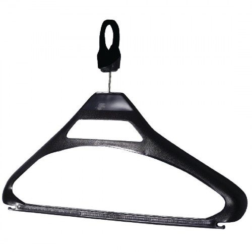 Security Hangers Polypropylene Black (Pack 100) (Direct)