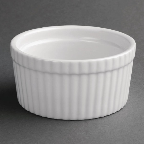 Olympia Whiteware Souffl&Atilde;&copy; Dish - 105mm 4" (Box 6)