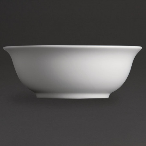 Olympia Whiteware Salad Bowl - 235mm 9 1/4" (Box 6)