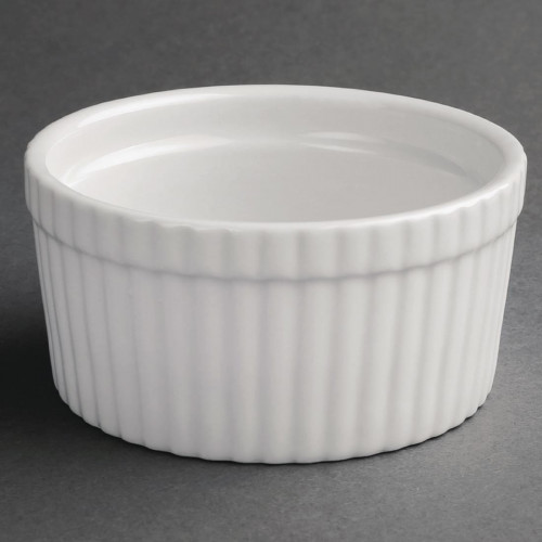Olympia Whiteware Souffl&Atilde;&copy; Dish - 128mm 5" (Box 6)