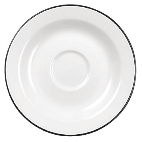 Alchemy Mono Tea Saucer 6" (Box 24) (Direct)