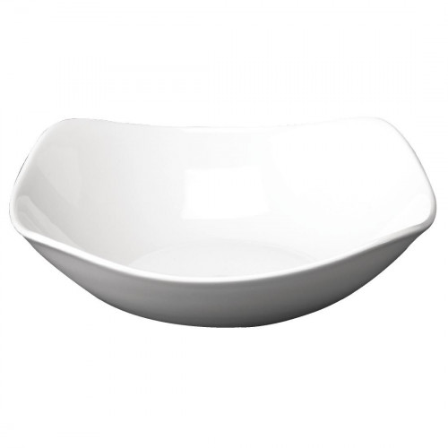 X-Squared Square Bowl White 7 x 7" 175 x 175mm (Box 12) (Direct)