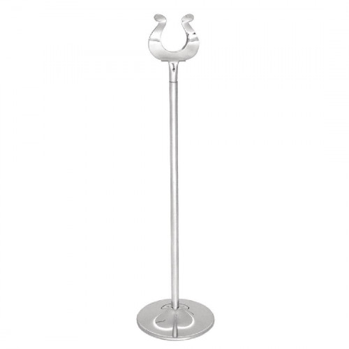 Table Number Stand St/St - 25.5cm 10"