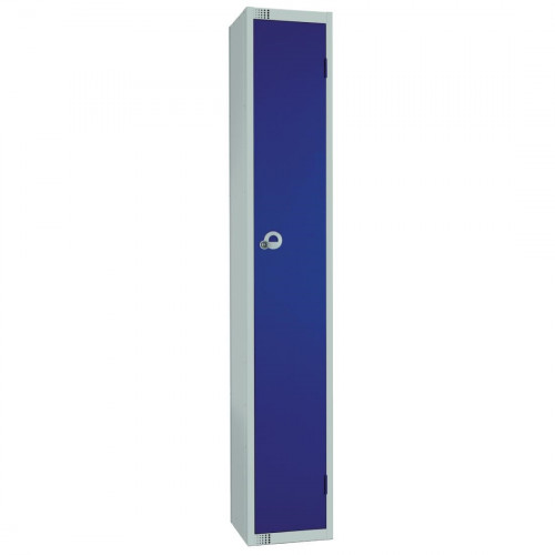 450mm Deep Locker 1 Door (Electronic Lock) Blue - 1800x450x300mm (Direct)