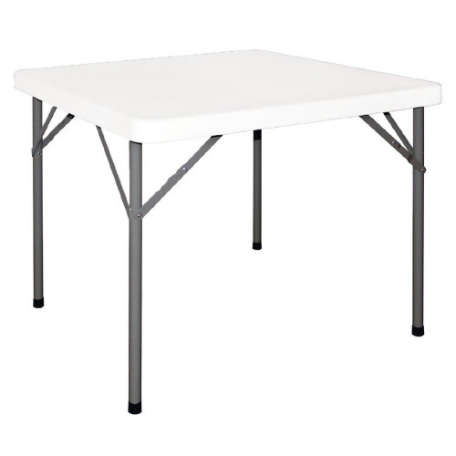 Bolero Foldaway Square Table - 860x860x740mm