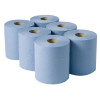 2WORK CFEED ROLL 3-PLY BLU 135M