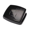 2WORK BLACK 50L SWING BIN TOP ONLY