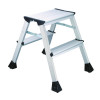 2Work Mini 2-Step Ladder Metal 460mm L2