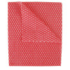 2WORK ECONOMY CLOTHS RED PK50