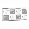 Katrin Z-Fold M2 EasyFlush Handtowels 2ply White (61624) per 2400/case