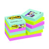 Post-it Notes Super Sticky 47.6x47.6mm Miami (Pack of 12) 622-12SS-MIA