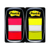 Post-it Index Tabs Red and Yellow (Pack of 100) 680-RY2