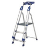 Werner Blue Seal 3 Tread Professional Aluminium Step Ladder 7050318