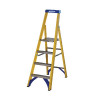 ABRU FIBREGLASS PTFM STEPLADDER 4TRD