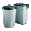 ADDIS DUSTBIN ROUND 90LTR GREY