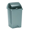 Addis Roll Top Bin 25 Litre Metallic AG813416