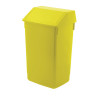 ADDIS 60L FLIP TOP RECYCLE BIN YLW