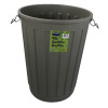 ADDIS DUSTBIN BASE ROUND 90L GREY