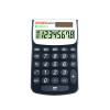 Aurora Black /White 8-Digit Handheld Calculator EC101