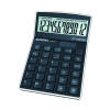 Aurora Black 12-Digit Semi-Desk Calculator (Enables profit and sales calculations) DT910P