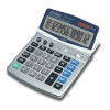 Aurora Silver/Grey 12-Digit Desk Calculator (Solar powered with battery back up) DT401