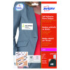 Avery Self-Adh Name Badge 10 Per Sheet Wht/Blu (Pack of 200) L4787-20