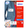 AVERY S/A NAME BADGES 80X50MM PK150