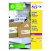 AVERY RCY AD LSR LBL 99.1X67.7 PK100