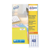 AVERY MINI LASER LABELS WHT PK1000