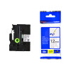 BROTHER TZE TPE 12MMX8M BLK/WHT