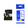 BROTHER TZE TPE 18MMX8M BLK/WHT