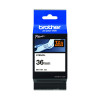 BROTHER STENCIL TPE 36MM BLK/WHT TPE