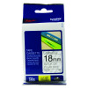 BROTHER TZE TPE 18MMX8M BLK/CLR TPE