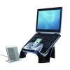 Fellowes Smart Suites Laptop Riser with USB Hub Black/Clear 8020201