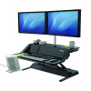 Fellowes Lotus DX Sit-Stand Workstation Black 8081001