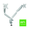 Fellowes Platinum Series Dual Monitor Arm Silver 8056501