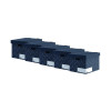 BANKERS BOX STOR BOX URB MID BLU PK5