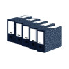 Bankers Box Decor 100mm Transfer File Grey (Pack of 5) 4482901
