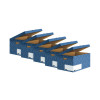 Bankers Box Decor Flip Top Box Blue (Pack of 5) 4484101