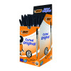 BIC CRISTAL BALL PEN MED BLK PK50