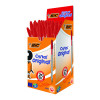 BIC CRISTAL BALL PEN MEDIUM RED PK50