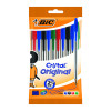 Bic Cristal Ballpoint Pen Medium Assorted (Pack of 10) 830865