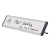 BI-OFFICE DESK NAMEPLATE 60X220X20MM