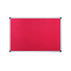 BI-OFFICE NOTICEBRD 1200X900 RED/ALU