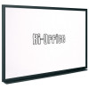 BI-OFFICE WHTBOARD 600X450 BLK FRAME