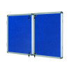 BI-OFFICE LOCK CASE 1230X1830 BLUE