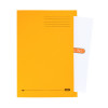 Elba Strongline Square Cut Folder Man FC Yellow (Pack of 50) 100090023