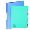 Elba Classy Ring Binder Blue FOC 10 Part Divider BX810431